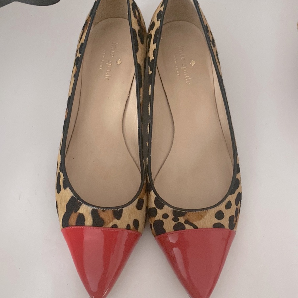 Kate Spade Aide pumps Leopard print Calf Hair